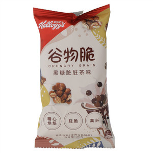 家乐氏黑糖脏脏茶味谷物脆