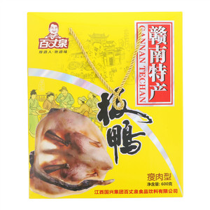 百丈泉瘦肉型板鸭