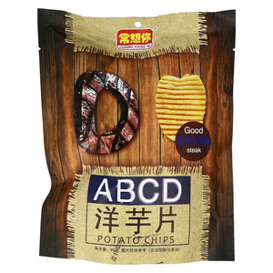 常想你酱香牛排味ABCD洋芋片