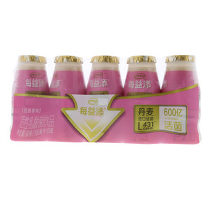 伊利每益添百香果味活性乳酸菌饮品