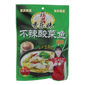 香乐妹不辣酸菜鱼调料