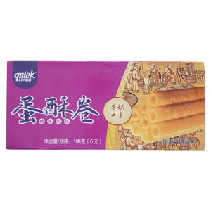 口维可传统风味牛奶口味蛋酥卷