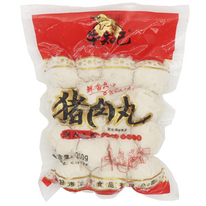 牛知己猪肉丸(速冻生制)
