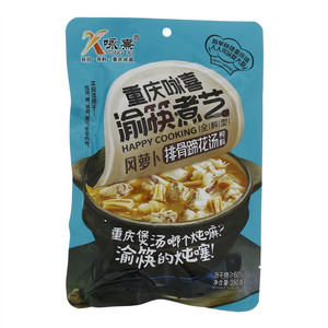 咏熹风萝卜排骨蹄花汤炖料
