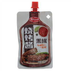 草原红太阳黑椒烧烤酱黑椒