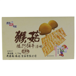 新乐福原味猴菇梳打饼干