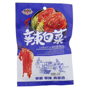 双雄辣白菜味调味面制品