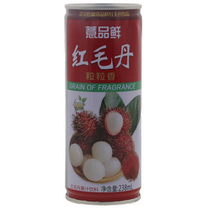 薏品鲜红毛丹果汁饮料（含椰果颗粒）
