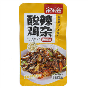 余乐会酸辣鸡杂(麻辣味）