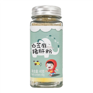 李呵呵白芝麻猪肝粉