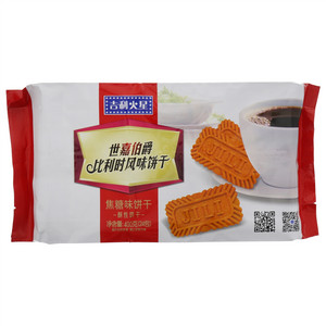 吉利火星世嘉伯爵比利时风味饼干（焦糖味）400克（24包）