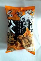 八爪脆卷（油炸型膨化食品）口味：酱爆肉味