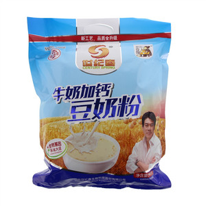 世纪春牛奶加钙豆奶粉