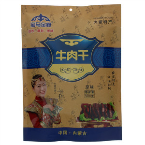 宝马金鞍原味牛肉干