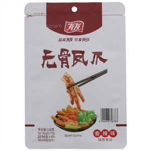 有友香辣味无骨凤爪
