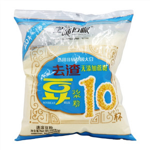 皇城石碾去渣无添加蔗糖豆浆粉