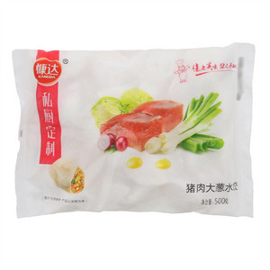 慷达猪肉大葱水饺