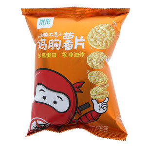 优形鸡胸薯片（烧烤味）