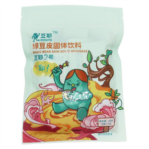 豆耶绿豆皮固体饮料