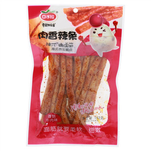 口水娃辣π嫩面筋香菇牛肉味（湘式挤压糕点）