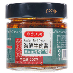 唇齿江湖香辣海鲜牛肉酱