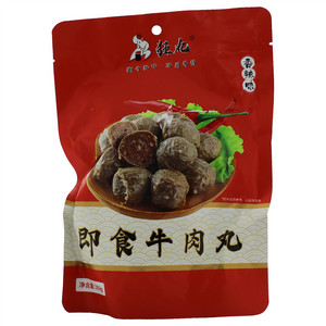 狂丸香辣味即食牛肉丸