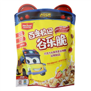 皇麦世家百变校巴巧克力水果燕麦谷乐脆