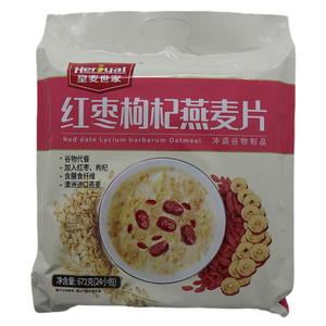 皇麦世家红枣枸杞燕麦片