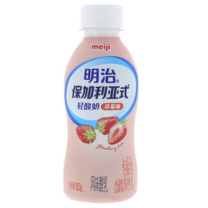 meiji明治草莓味保加利亚式轻酸奶