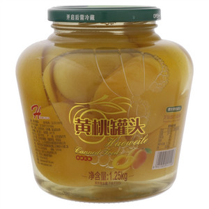 糖水黄桃罐头