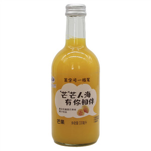 金莱特马山泉复合乳酸菌芒果味果汁饮品