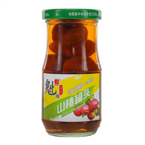 魁牌糖水山楂罐头