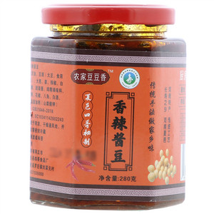 农家豆豆香香辣酱豆
