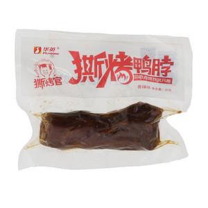华英撕烤官香辣味鸭脖