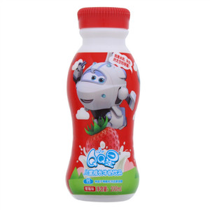 伊利QQ星草莓味儿童成长牛奶饮品