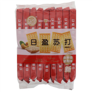 日盈苏打发酵饼干芝麻味500克