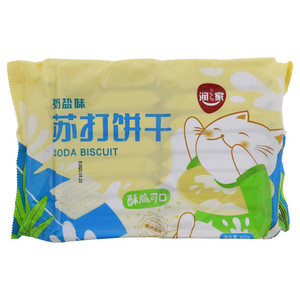 润之家苏打夹心饼干（奶盐味）