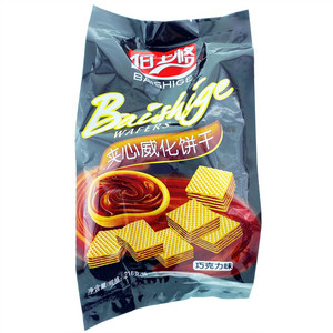 佰士格巧克力夹心威化饼干