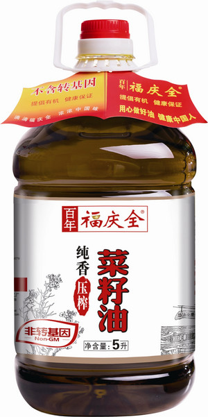 百年福庆全纯香压榨菜籽油  驿路鲜
