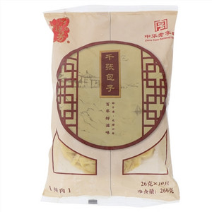 丁莲芳纯肉千张包子