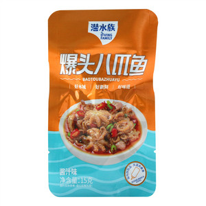 潜水族酱汁味爆头八爪鱼