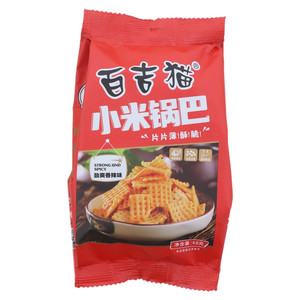 百吉猫劲爽香辣味小米锅巴