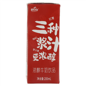 皇氏乳业浓醇牛奶饮品