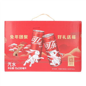 可口可乐经典美味汽水