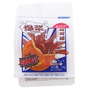 蛮同学可可味爆浆流心球面包