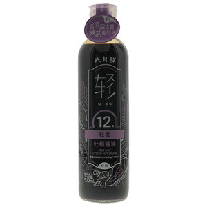 500ML欣和六月鲜·轻12克轻盐特级牡蛎酱油