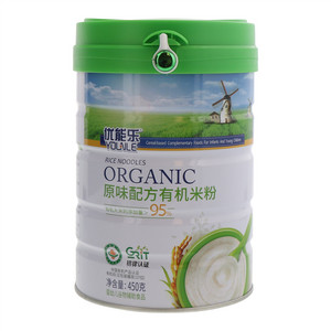 优能乐原味配方有机米粉