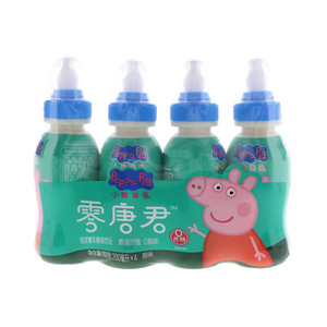 零唐君小猪佩奇原味零蔗糖乳酸菌饮品