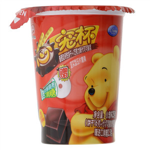 滨崎心宠杯（杯装饼干条含巧克力味代可可脂浆）普通型韧性饼干+代可可脂浆