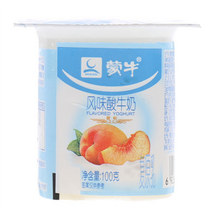 蒙牛黄桃风味酸牛奶